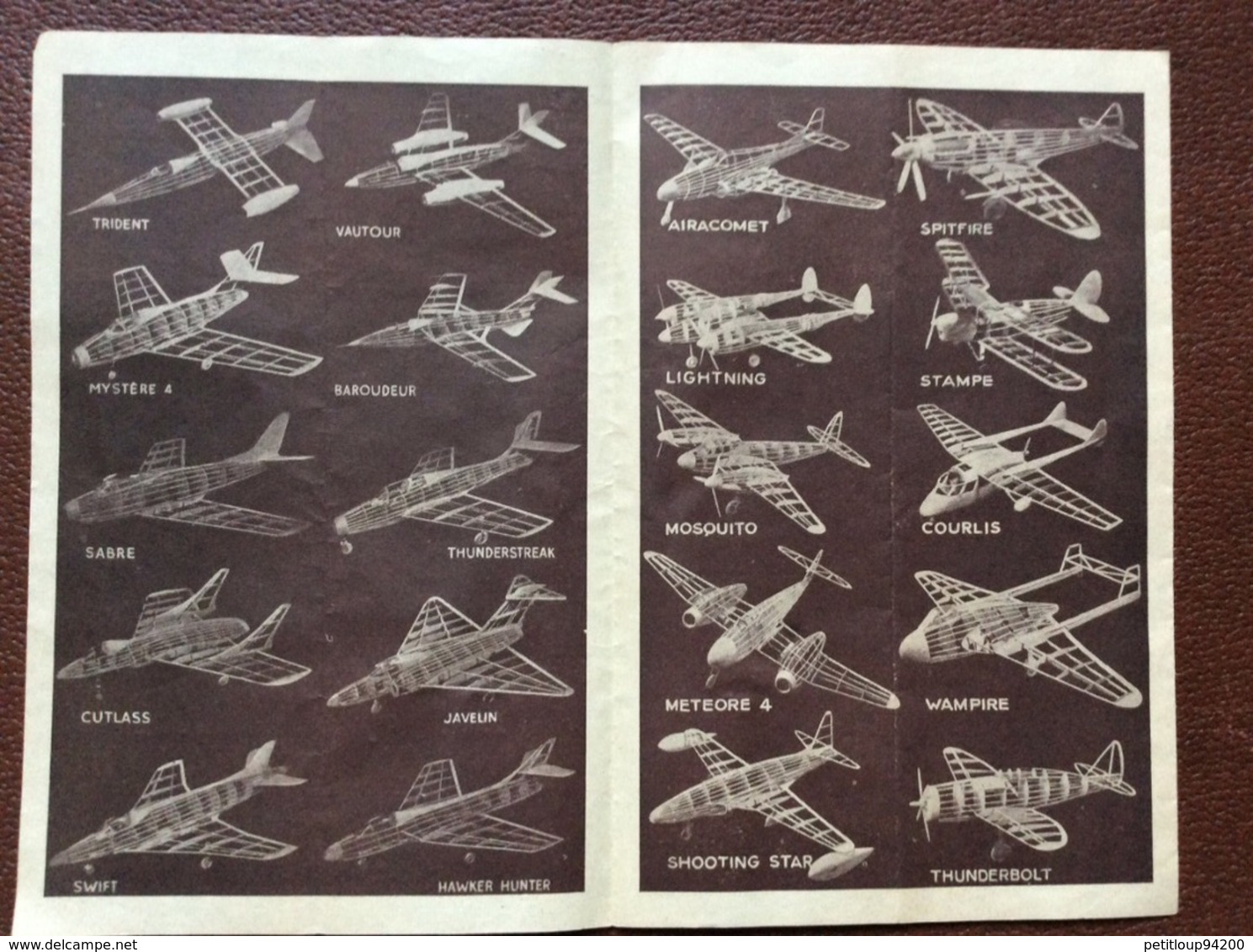 DOCUMENT COMMERCIAL DÉPLIANT  TOUTE L’AVIATION EN MODÈLE RÉDUIT  Palmarès Des Planeurs “C.B.”  CHALANGE Et BONNET - Flugzeuge & Hubschrauber