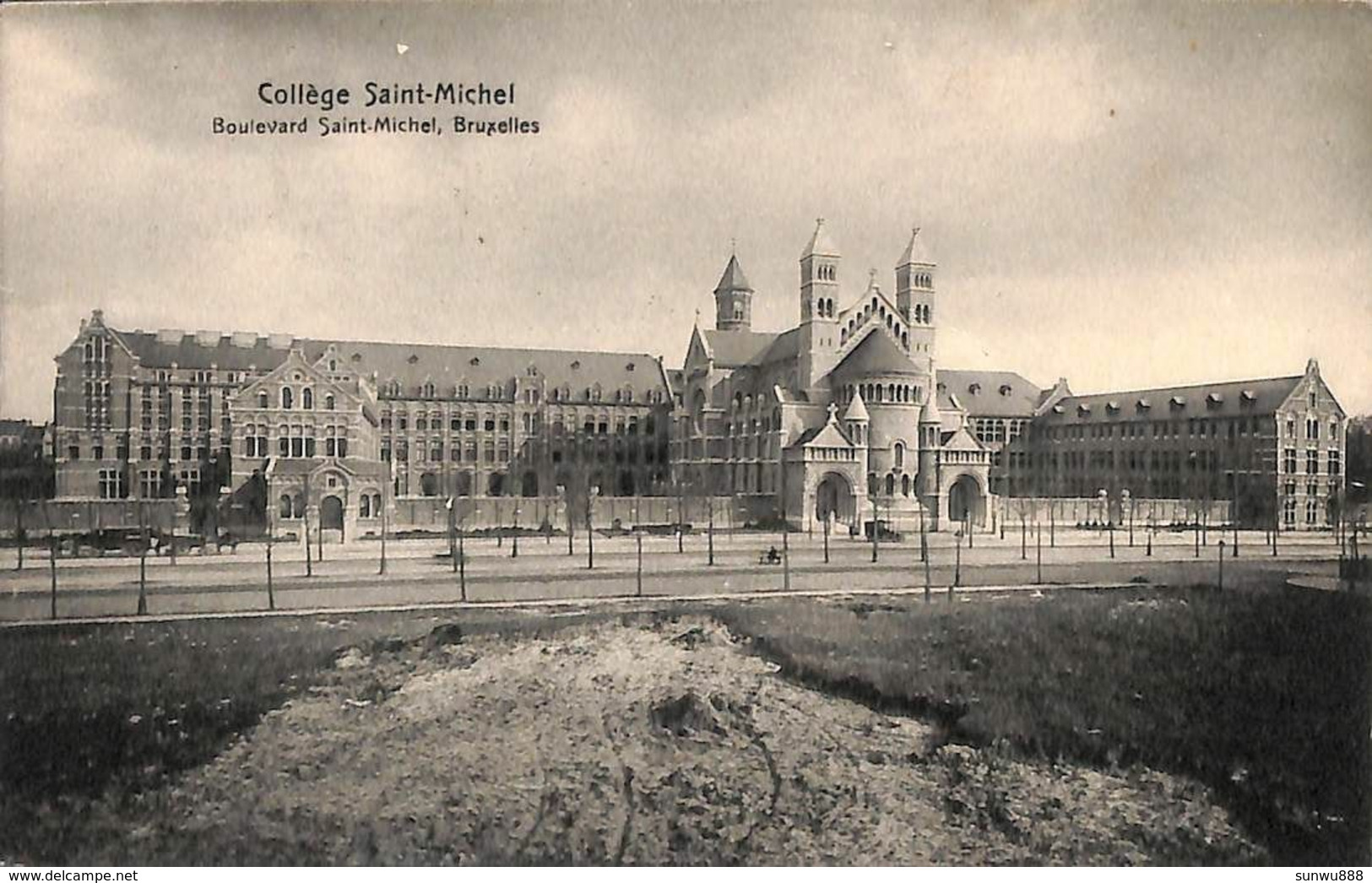 Collège Saint-Michel - Boulevard Saint-Michel (travaux 1913) - Enseignement, Ecoles Et Universités