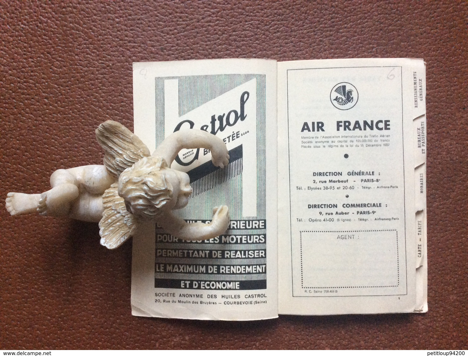 INDICATEUR GENERAL AIR FRANCE  France Et Colonies  PRINTEMPS-ETE 1936  19 Avril-3 Octobre - Tijdstabellen