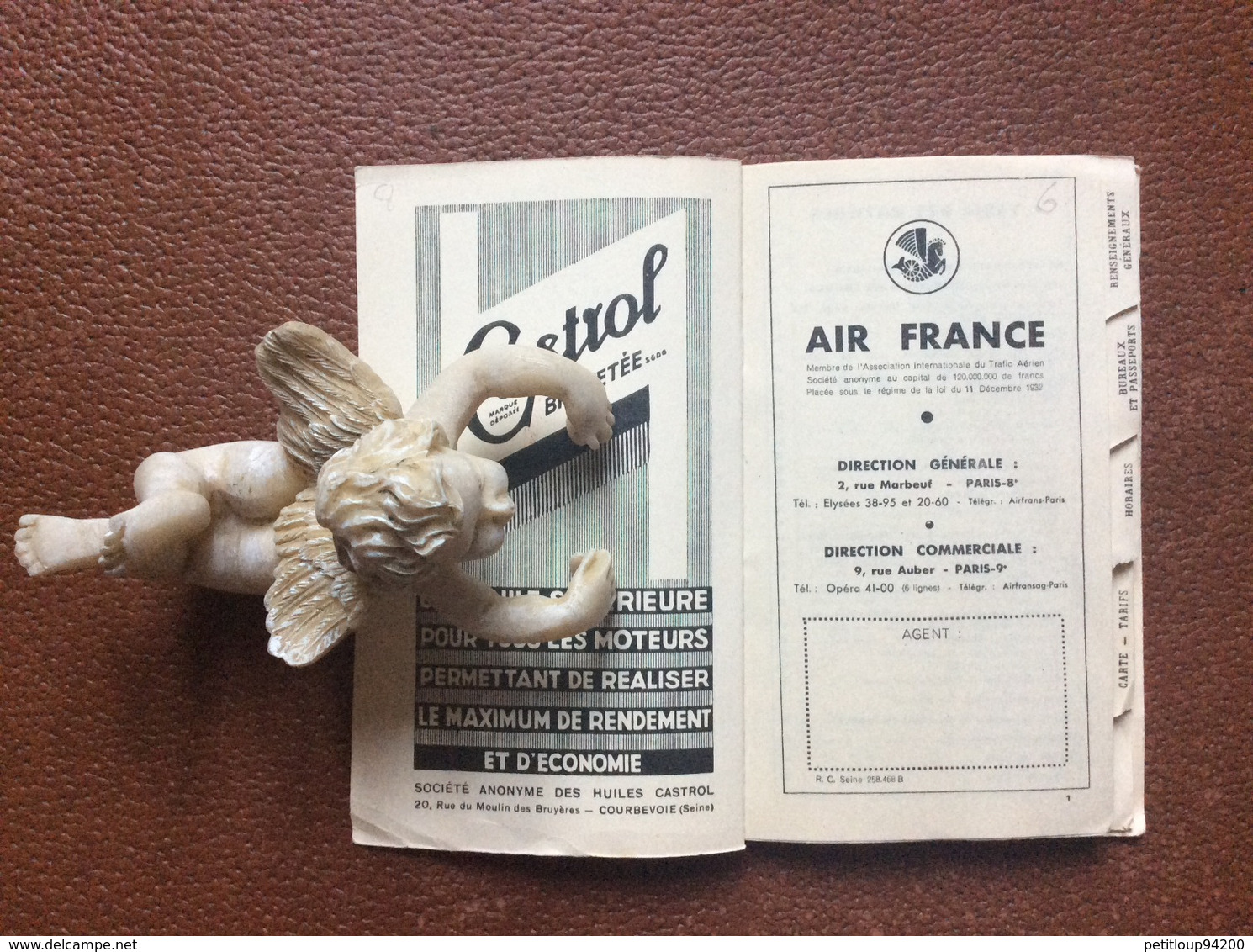 INDICATEUR GENERAL AIR FRANCE  France Et Colonies  PRINTEMPS-ETE 1936  19 Avril-3 Octobre - Timetables