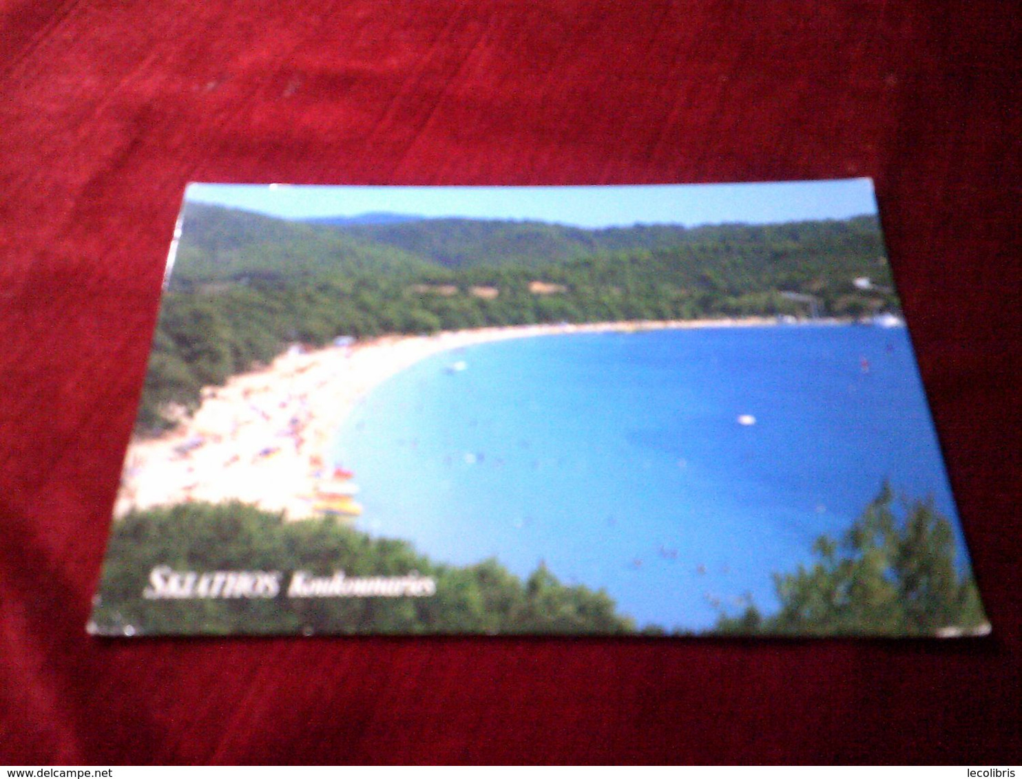 SKIATHOS  KOUKOUNARIES   (TIMBRE 2000  )  LE 15 09 2000 - Briefe U. Dokumente