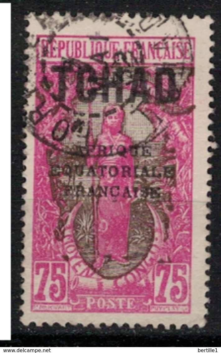 TCHAD       N°  YVERT :    43  ( 3 )   OBLITERE       ( OB   9 / 05 ) - Used Stamps
