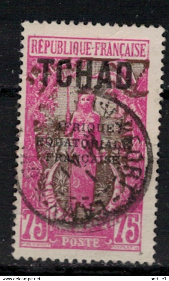 TCHAD       N°  YVERT :    43  ( 8 )   OBLITERE       ( OB   9 / 05 ) - Used Stamps