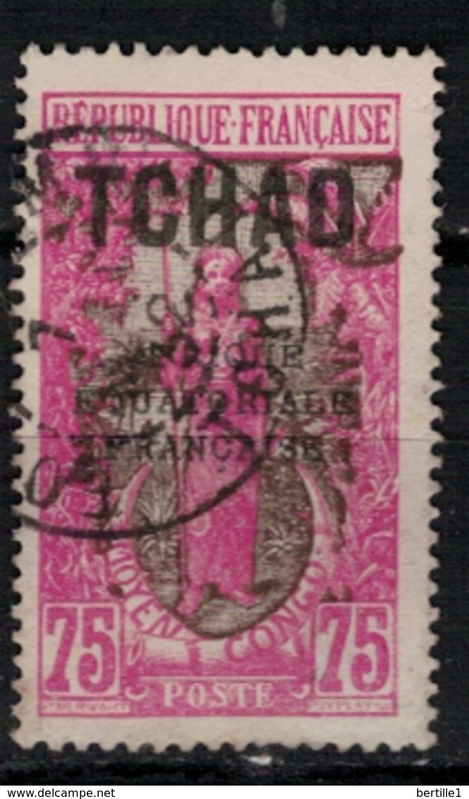 TCHAD       N°  YVERT :    43  ( 16 )   OBLITERE       ( OB   9 / 05 ) - Used Stamps