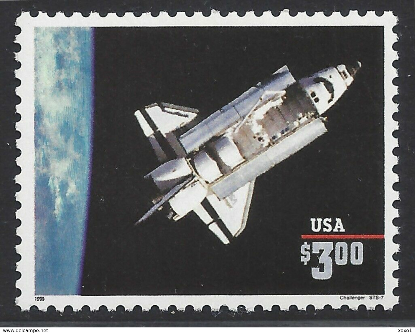 USA 1995 MiNr. 2581 I  CHALLENGER SPACE SHUTTLE 1v  MNH**  7.50 € - United States