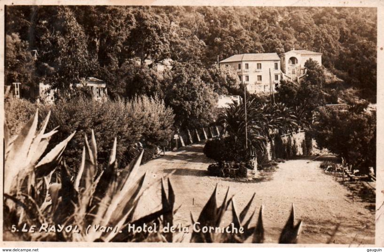 CPA - LE RAYOL - HOTEL De La CORNICHE - Edition Maurin-des-Maures - Other & Unclassified