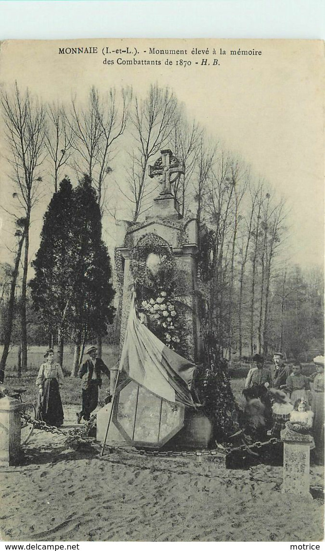 MONNAIE - Monument élevé à La Mémoire Des Combattants De 1870. - Monnaie