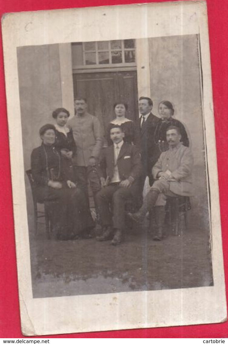 Dépt 69 - AMPUIS - Carte-photo - 1916 - Personnages - Sonstige & Ohne Zuordnung