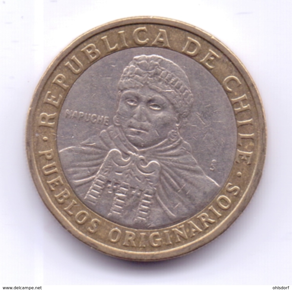 CHILE 2012: 100 Pesos, KM 236 - Cile