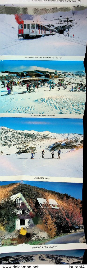 (Booklet 108) Australia - NSW - Snowy Mountains - Gold Coast