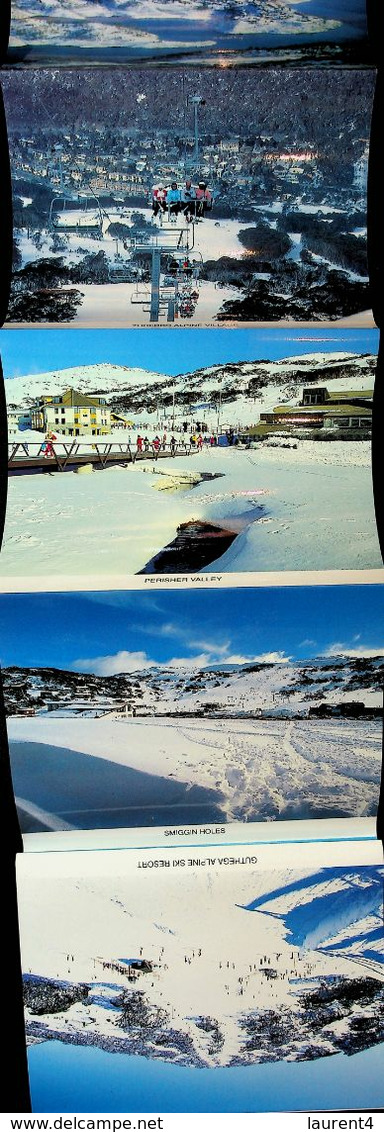 (Booklet 108) Australia - NSW - Snowy Mountains - Gold Coast