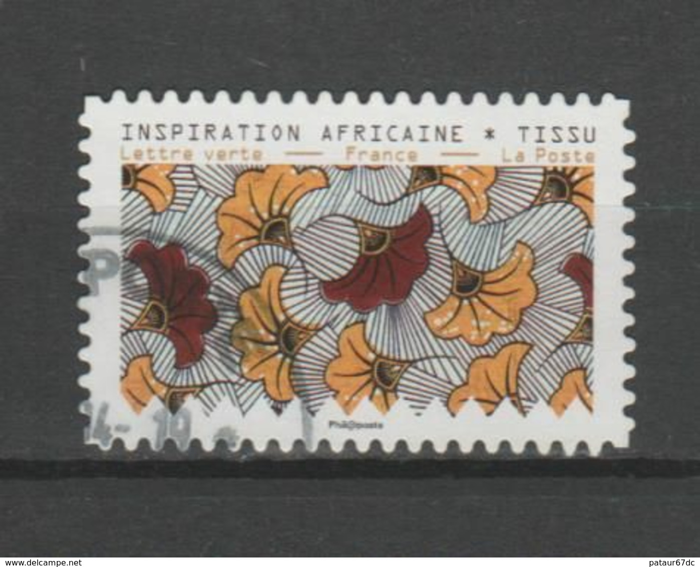 FRANCE / 2019 / Y&T N° AA 1657 : TP "Inspiration Africaine" (position A1) - Choisi - Cachet Rond - Altri & Non Classificati