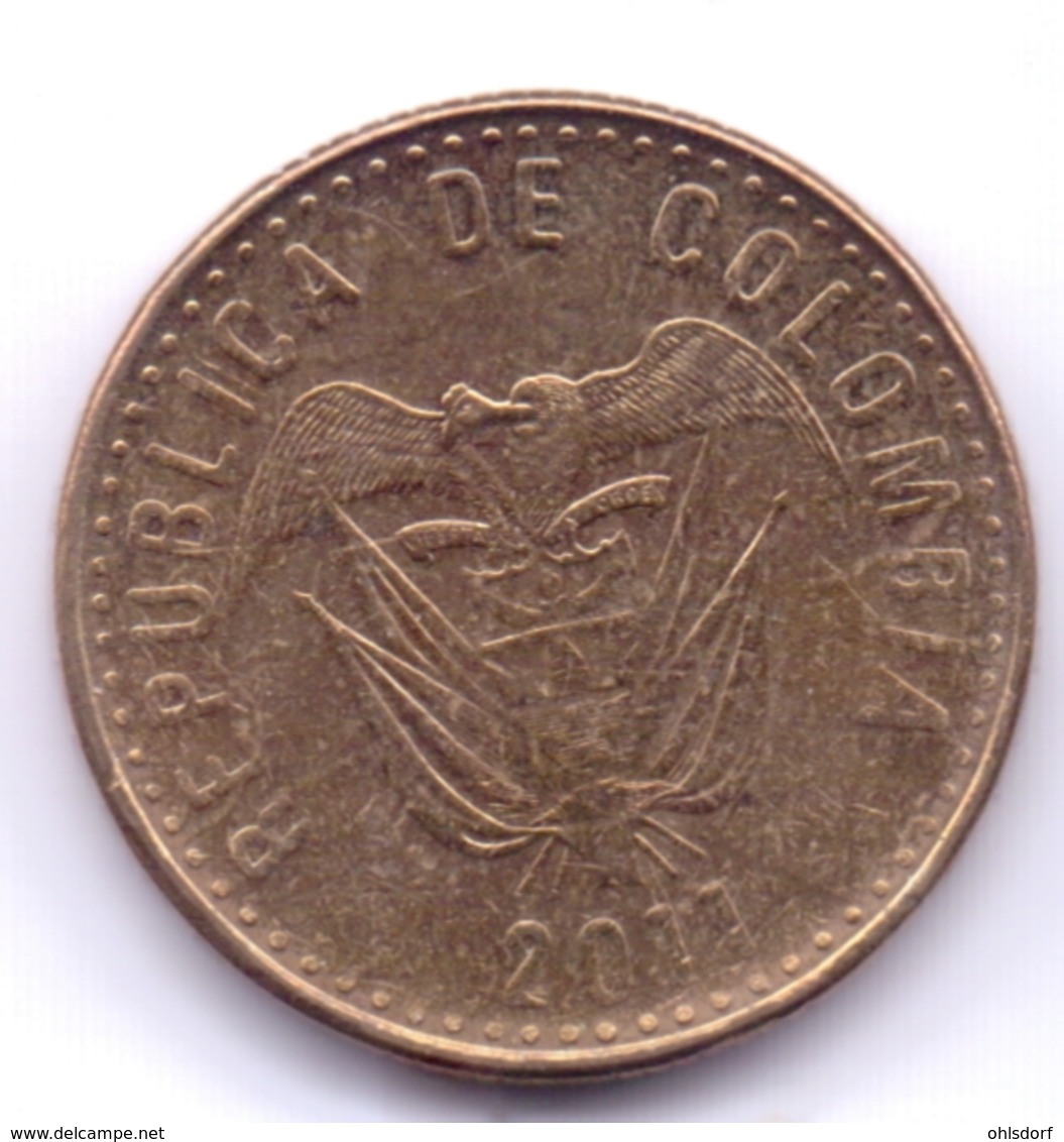 COLOMBIA 2011: 100 Pesos, KM 285 - Colombia