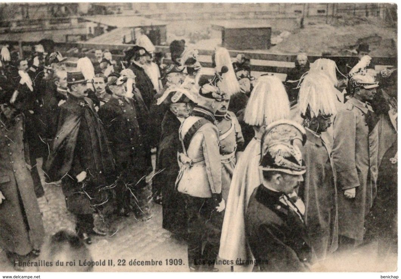 CPA  1909 - Funérailles Du Roi Léopold II - Les Princes Etrangés - 1909. - Famous People