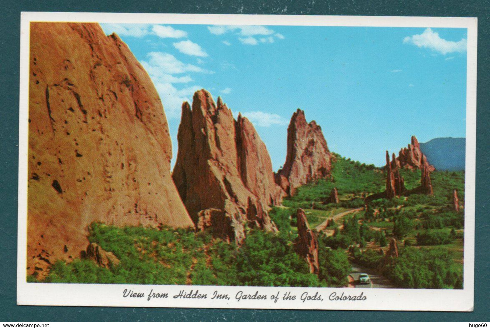 Colorado - View From Hidden Inn Garden Of The Gods - Autres & Non Classés