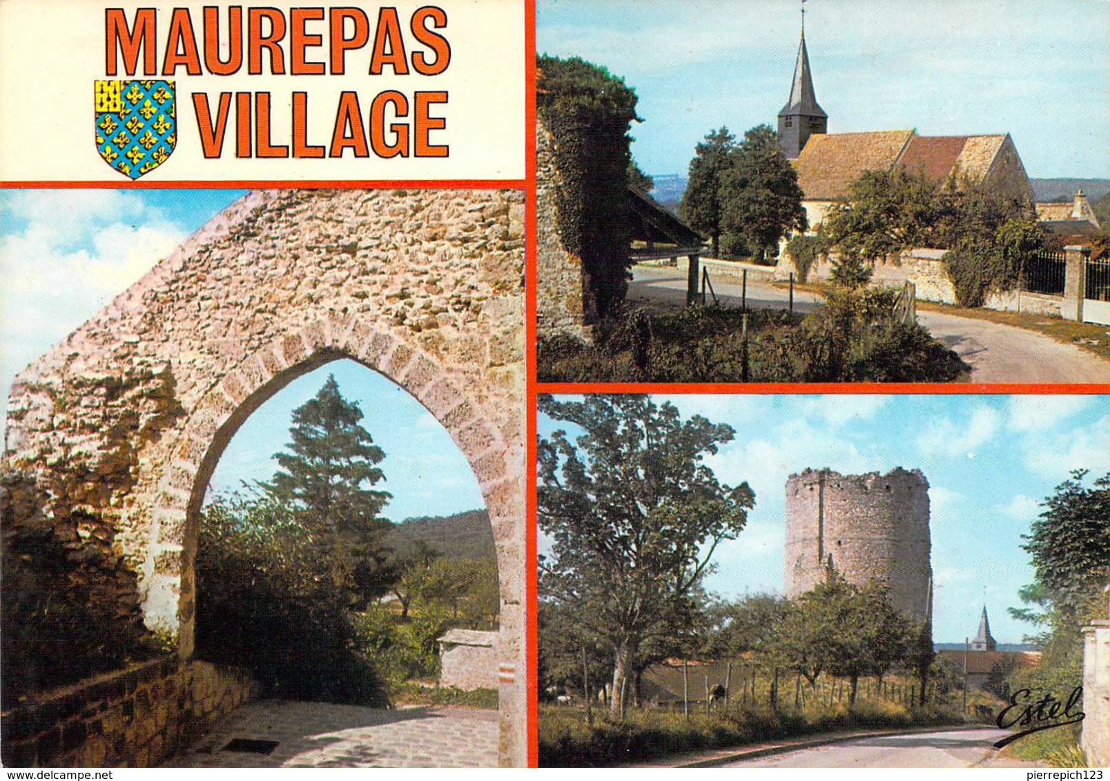 78 - Maurepas Village - L'église Et La Tour (XIIe Siècle) - Multivues - Maurepas