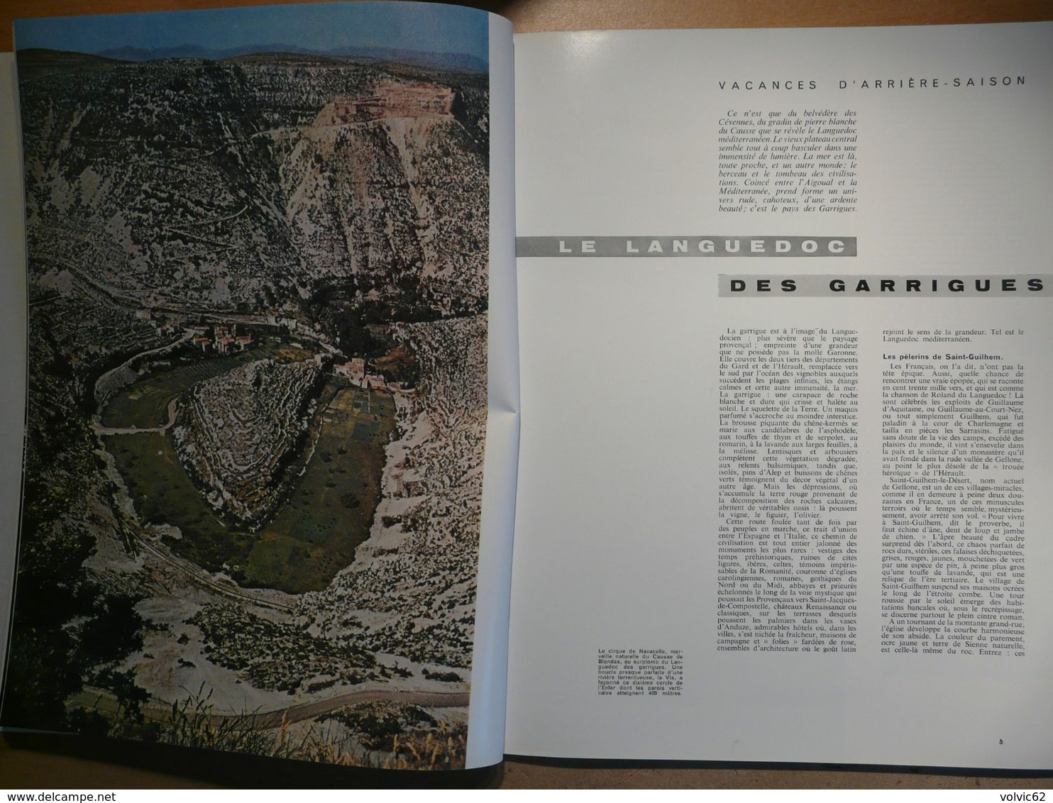 Plaisir De France 1959 Cirque De Navacelle Saint Guilhem Aubais Uzès Mouthier D'ahun Navire Jeanne D'arc Acquigny Atlé. - Tourisme & Régions