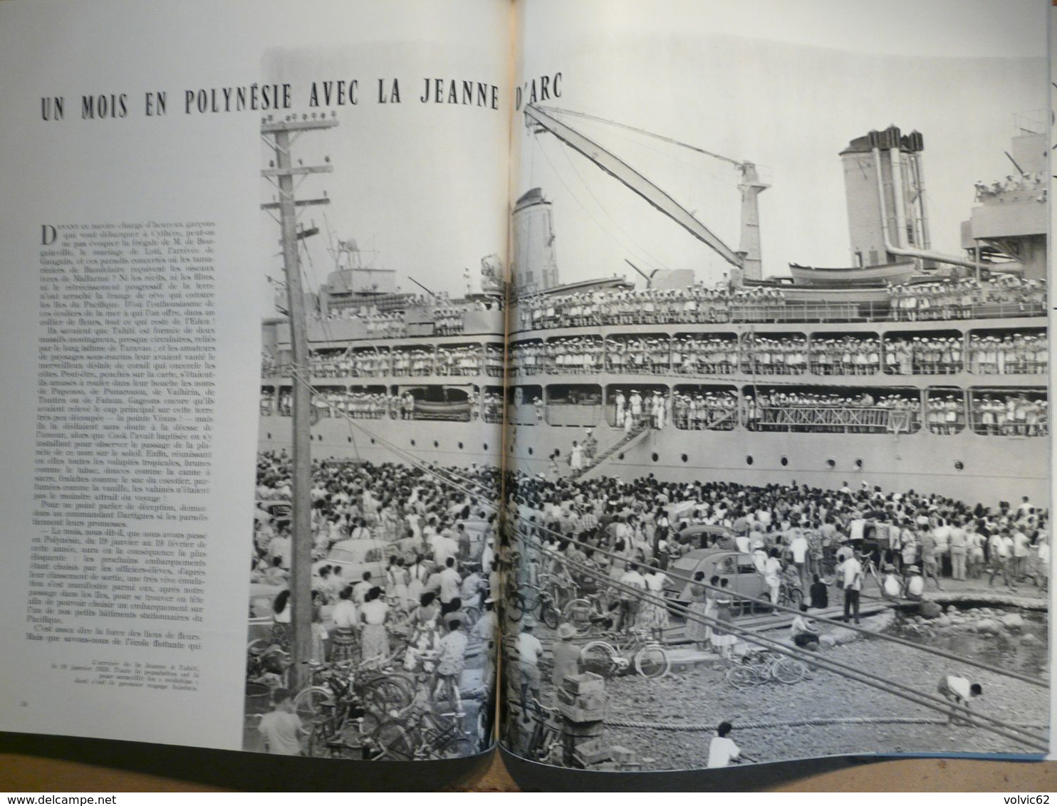 Plaisir de france 1959 cirque de navacelle saint guilhem aubais uzès mouthier d'ahun navire jeanne d'arc acquigny atlé.