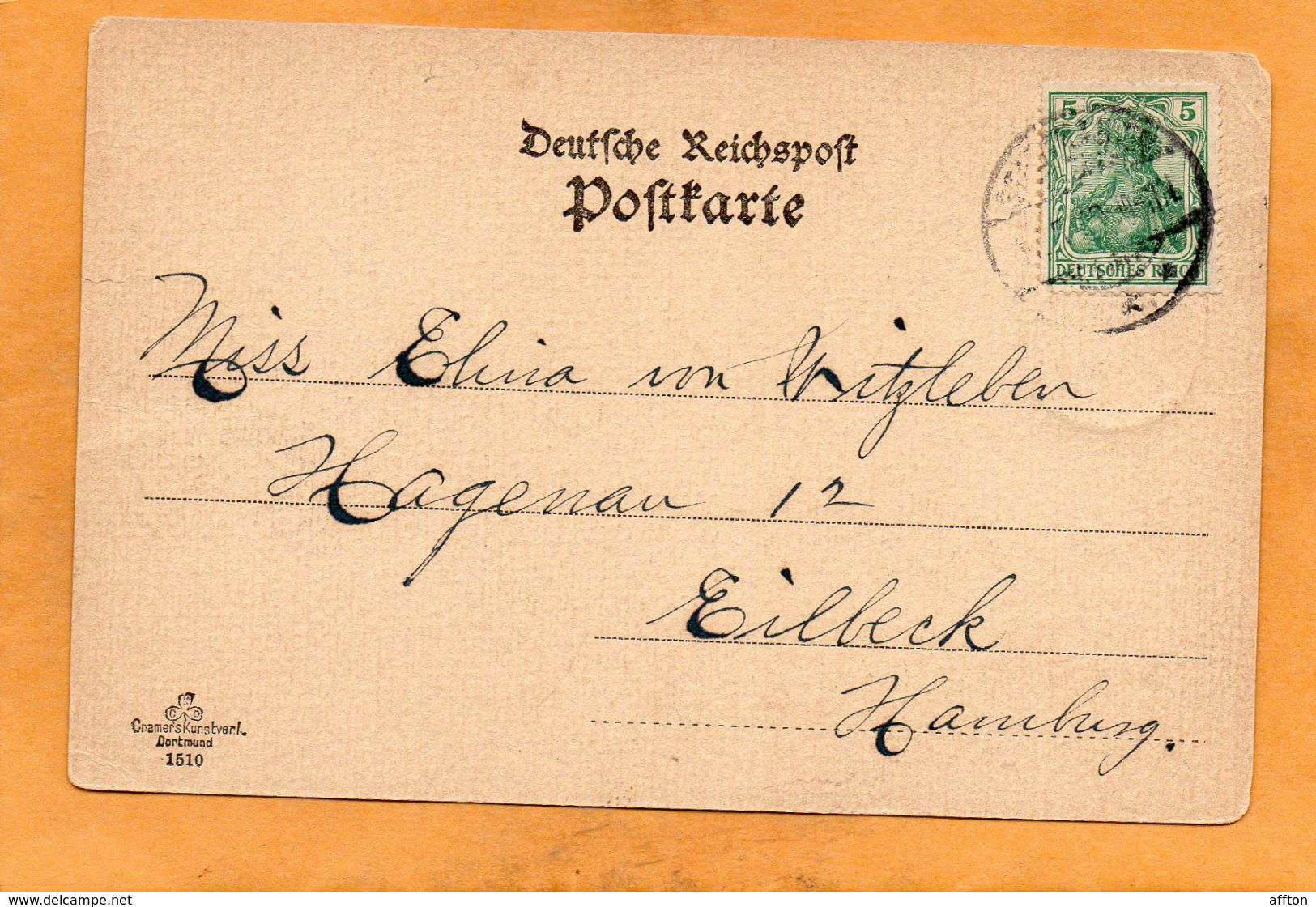 Stadthagen Germany 1900  Postcard - Stadthagen