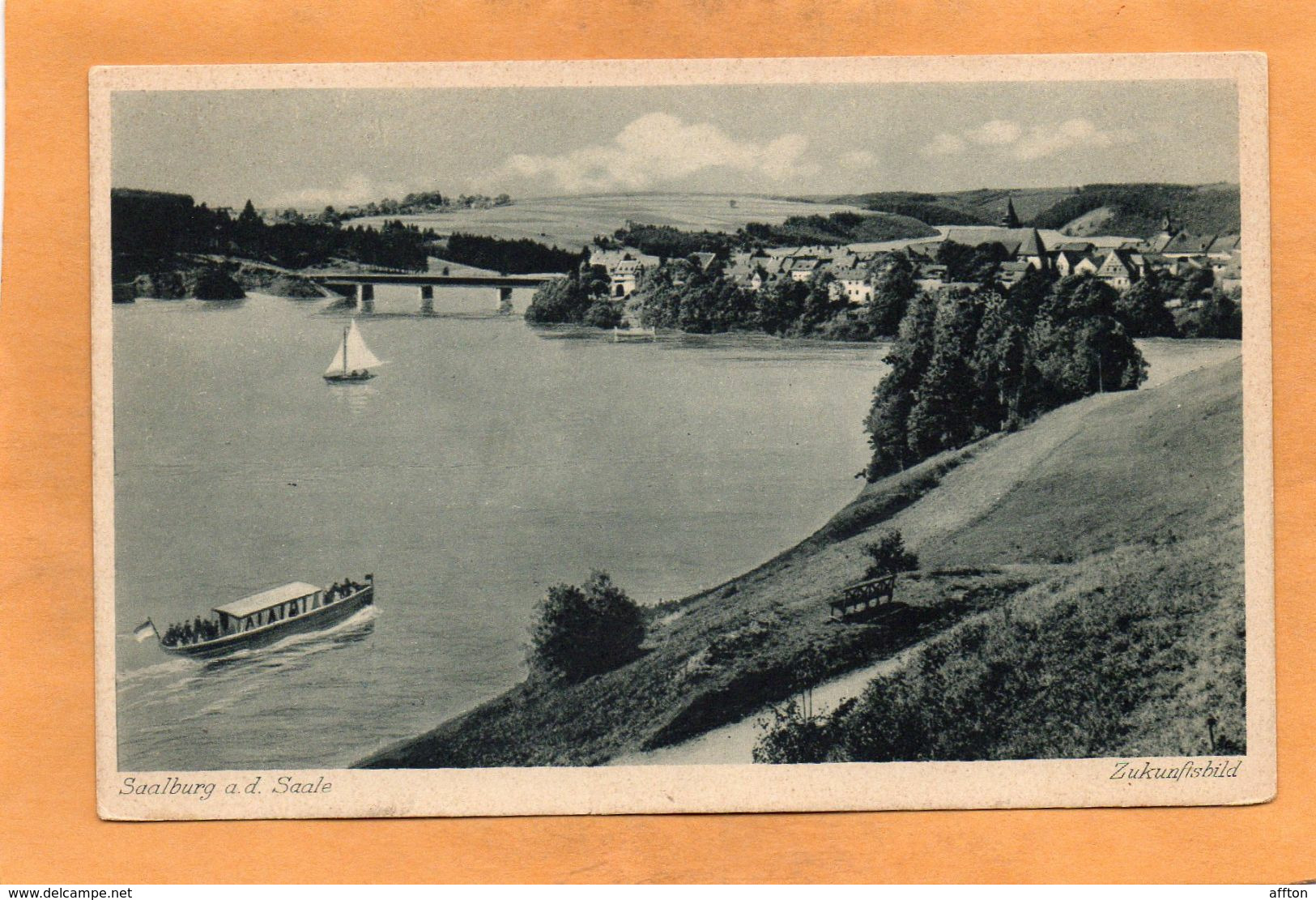 Saalburg Germany 1935  Postcard - Saalburg