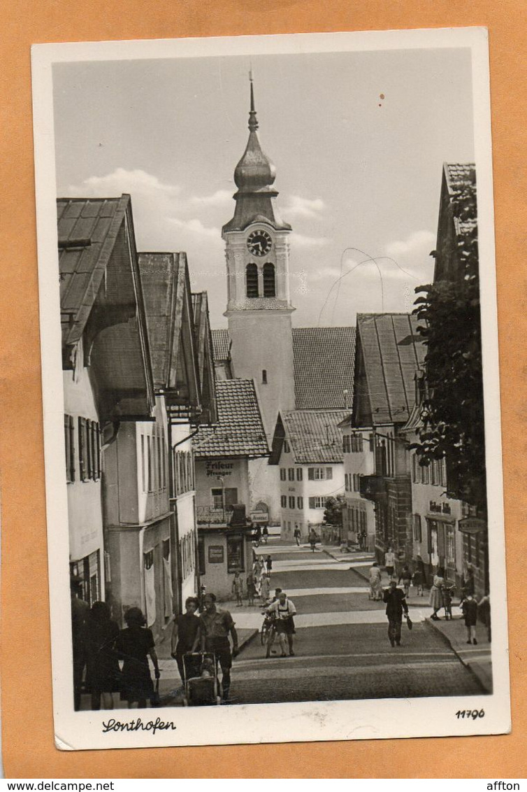 Sonthofen Germany 1930  Postcard - Sonthofen