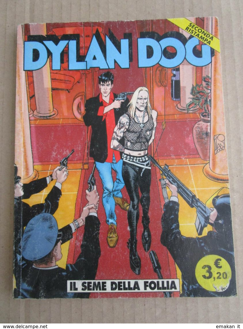 # DYLAN DOG SECONDA  RISTAMPA N 175 / IL SEME DELLA FOLLIA - BUONO CON BOLLINO - Dylan Dog