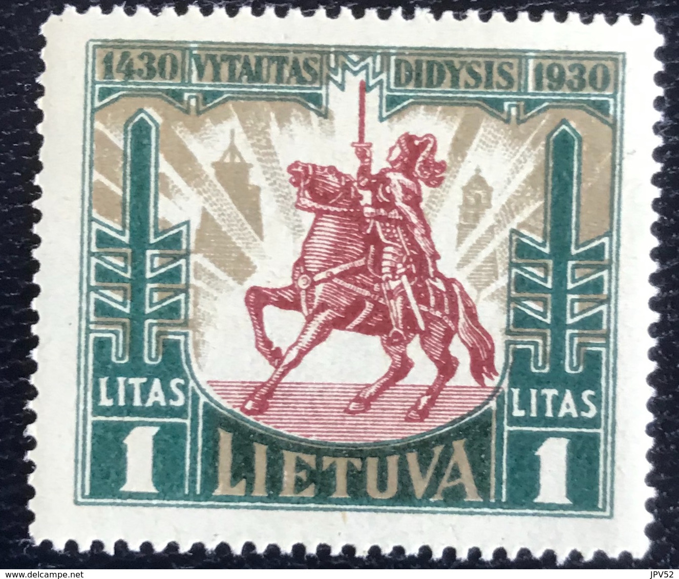 Litouwen - Lietuva - P3/1- MNH - 1930 - Michel Nr. 302 - Vytautas - Lithuania