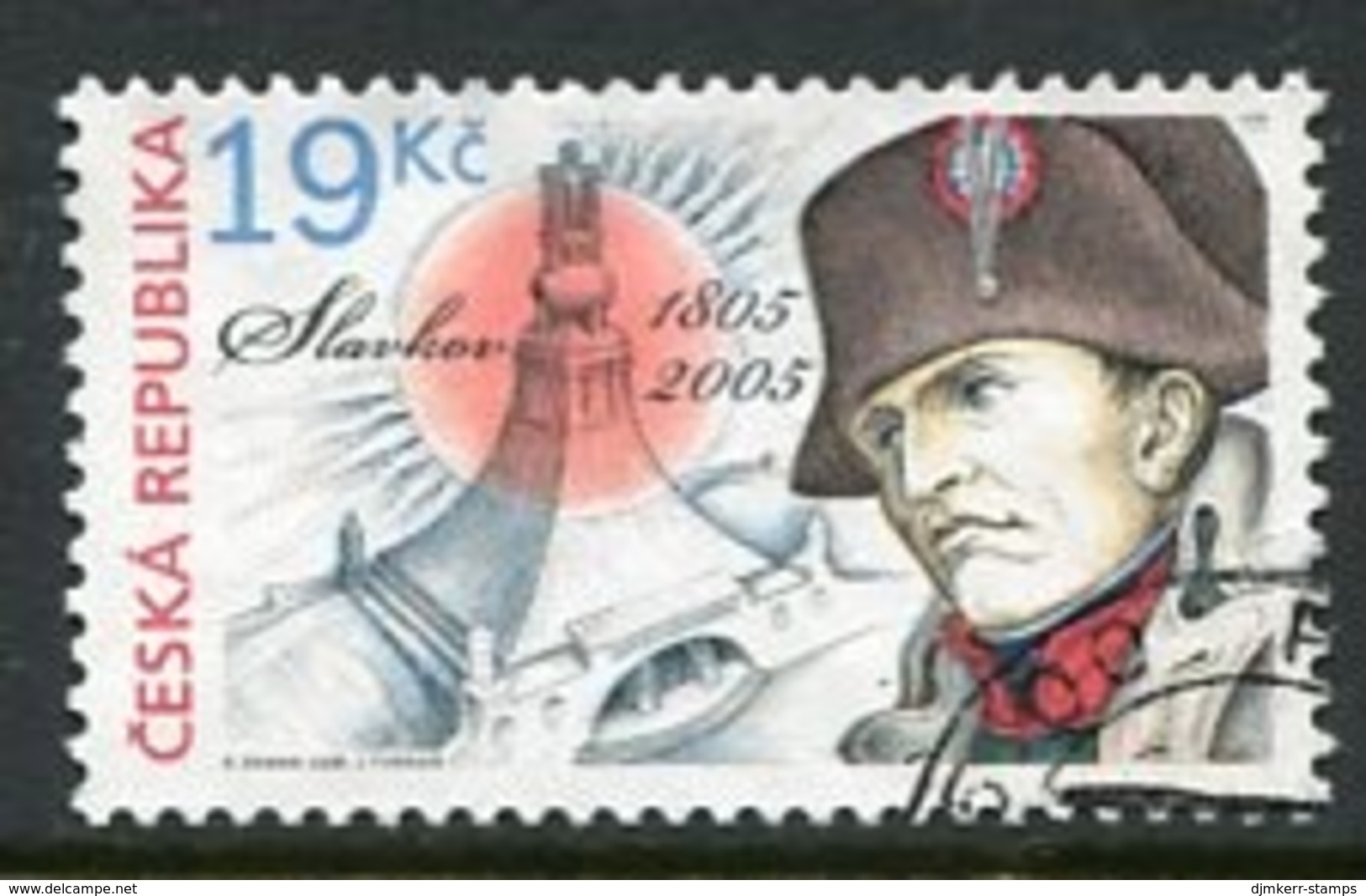 CZECH REPUBLIC 2005 Battle Of Austerlitz Bicentenary  Used. Michel 434 - Used Stamps