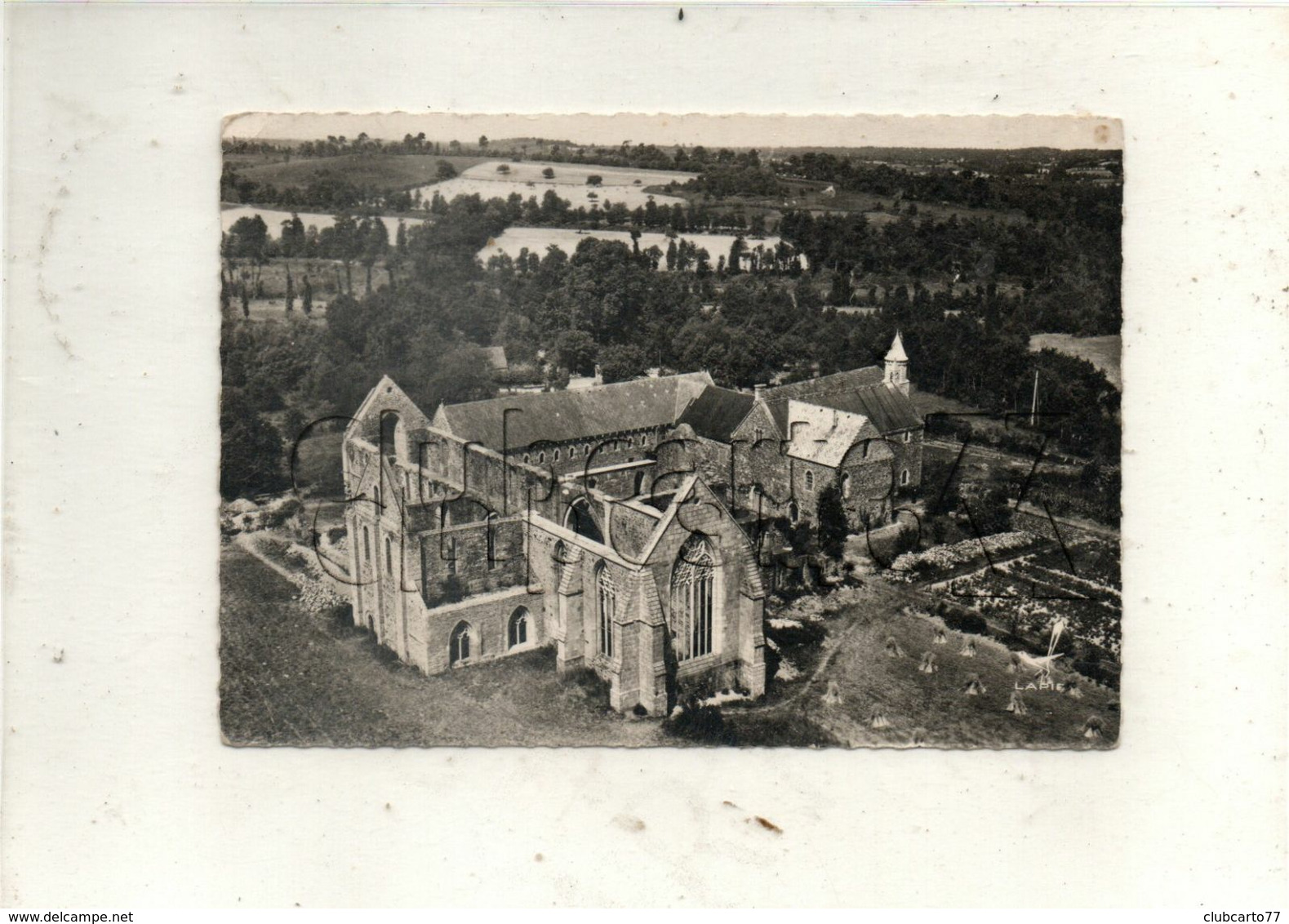 Plénée-Jugon (22) : Vue Aérienne Au Niveau De L'Abbaye De Boquen En 1962 GF. - Plénée-Jugon