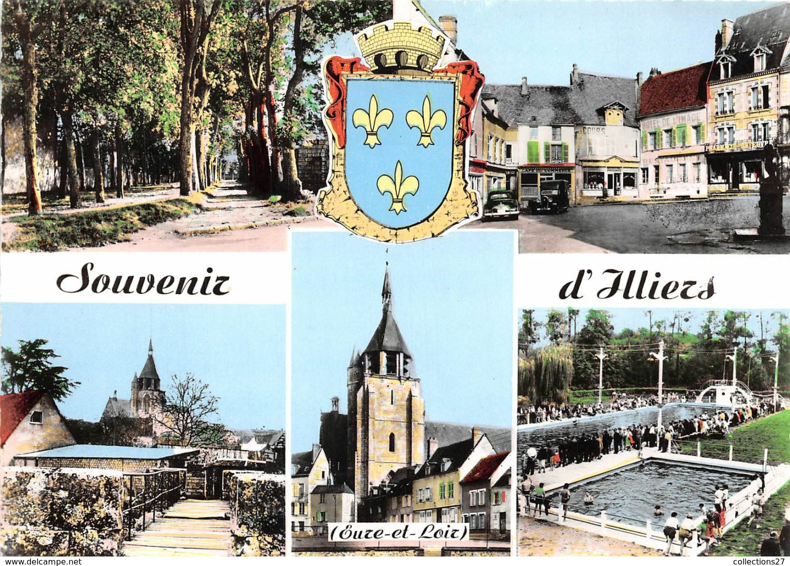 28-ILLIERS- MULTIVUES - Illiers-Combray