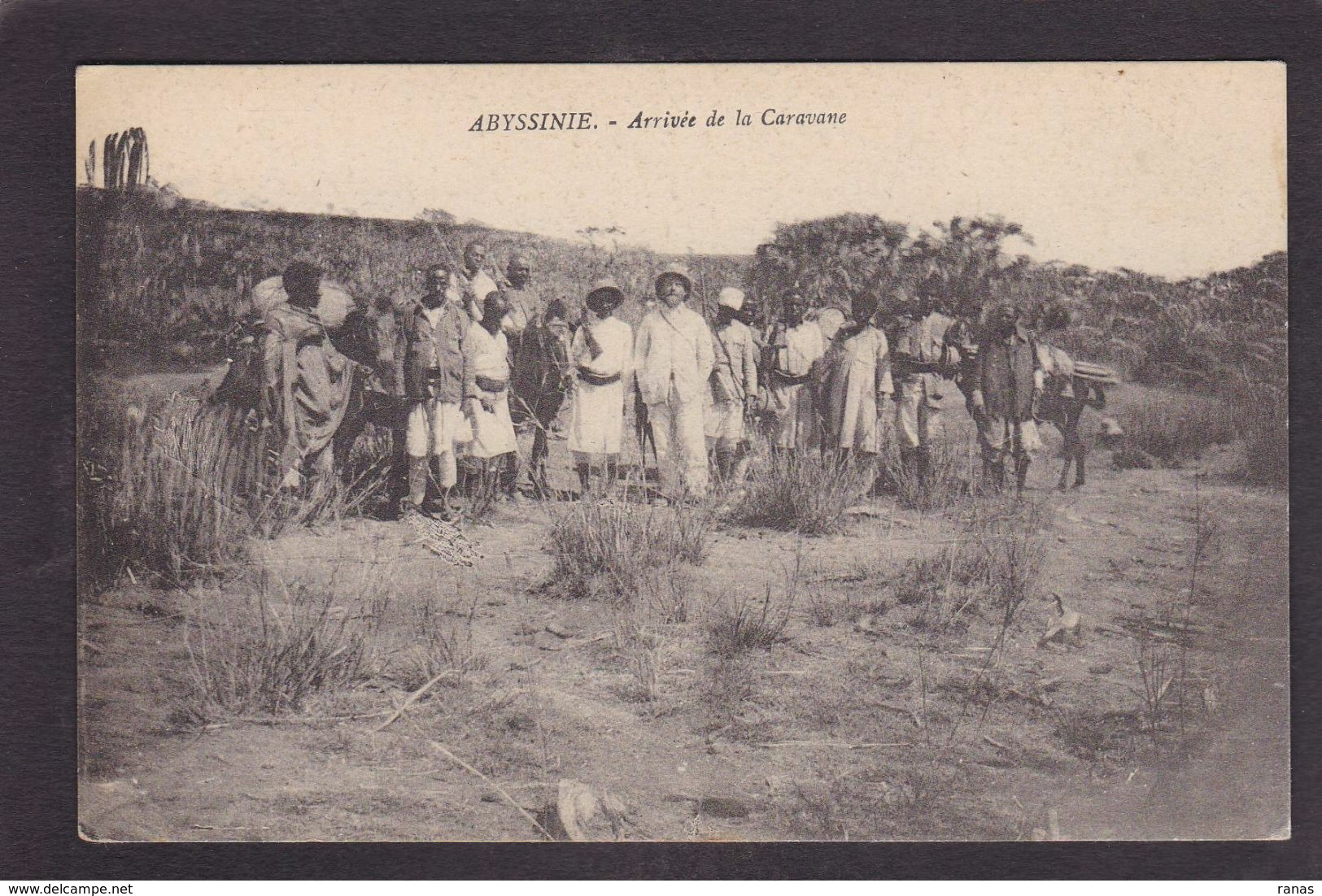 CPA Ethiopie Ethiopia Afrique Noire Abyssinie Type Non Circulé - Äthiopien