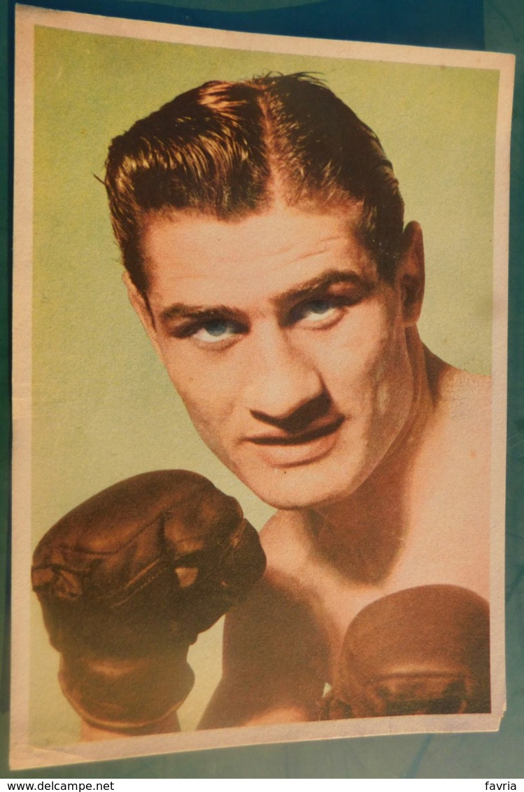 Gian Carlo Garbelli -  Pugilato, Boxe - Allegato Intrepido N. 27 Del  3/07/1958 - Trading Cards