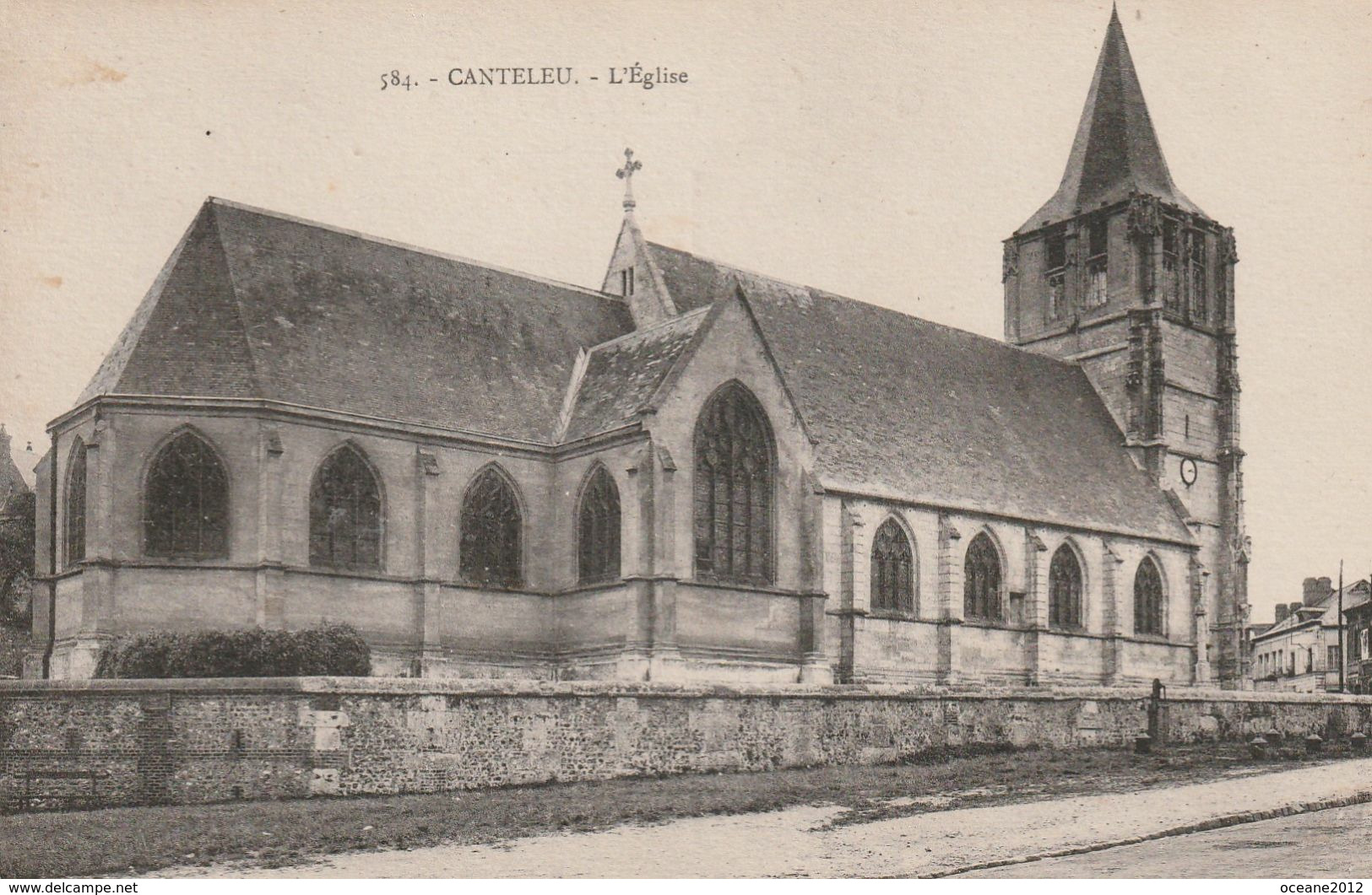 76 Canteleu. Lot De 2 Cartes De L'eglise - Canteleu