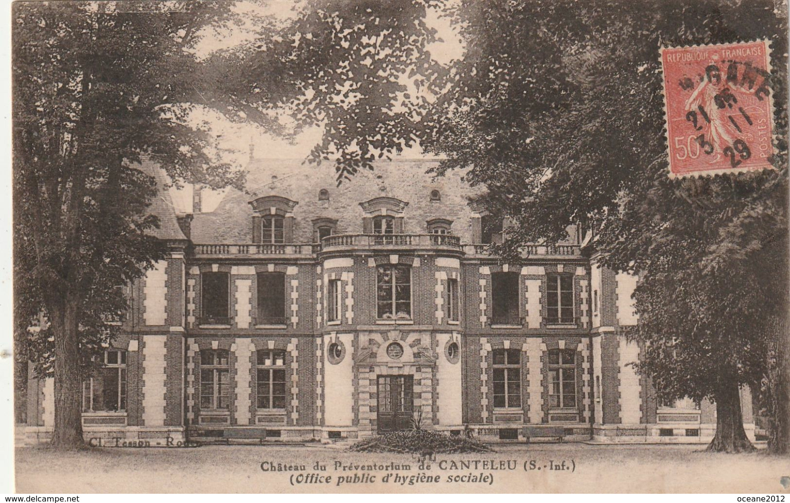 76 Canteleu. Chateau Du Preventorium - Canteleu