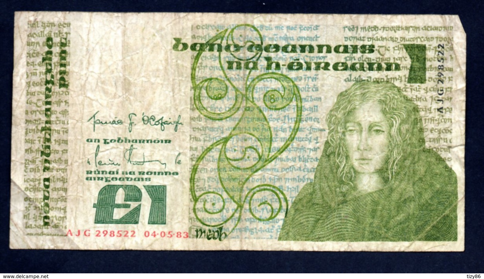 Banconota Irlanda - 1 Sterlina 1978 - Irlanda