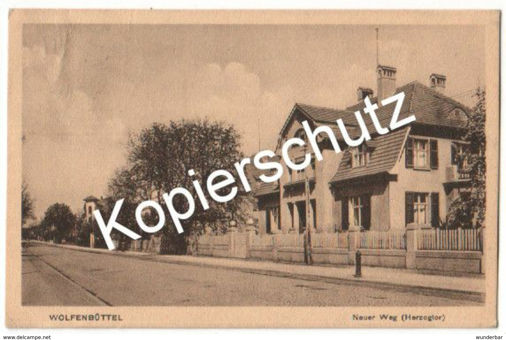Wolfenbüttel, Neuer Weg 1918? (z6362) - Wolfenbuettel