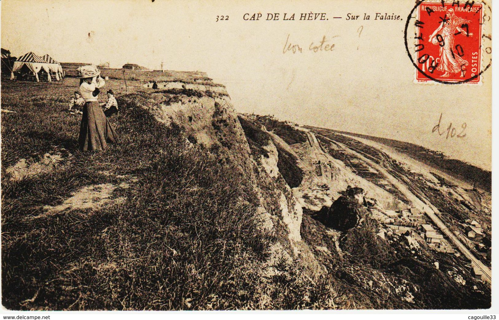 France, Ambulant Type 3, Rouen à Paris 1° En 1910 Sur Cp   TB - Poste Ferroviaire