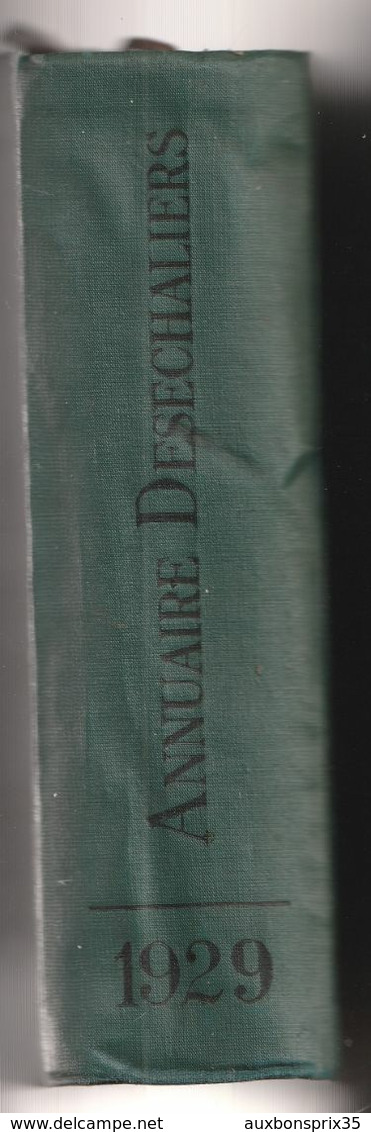 ANNUAIRE DESECHALIERS - GUIDE VERT POUR IMPRIMERIE, PAPETERIE, LE BUREAU - ORGANISATION ET PUBLICITE - 1929 - Other & Unclassified