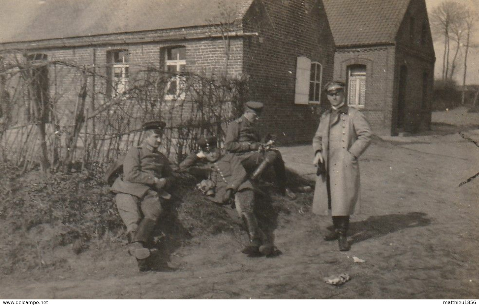 Photo Juin 1917 CAGNONCLES (près Cambrai) - Soldats Allemands (A20, Ww1, Wk1) - Other & Unclassified