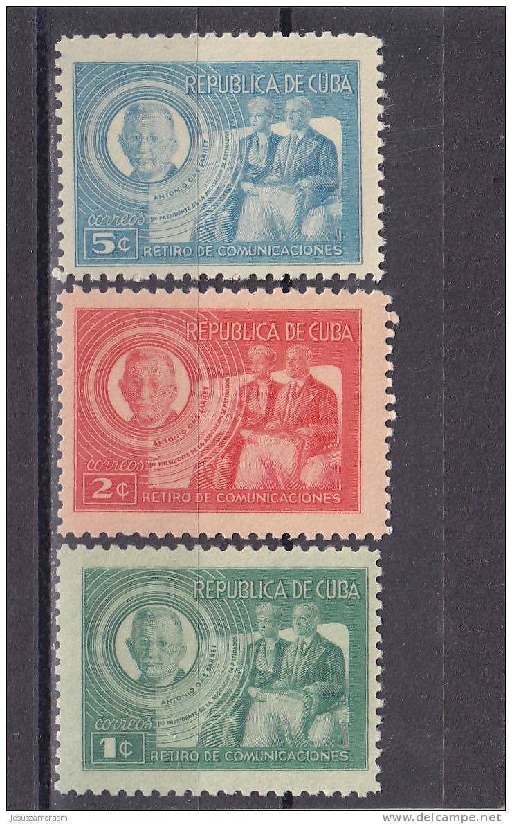 Cuba Nº 297A Al 297C - Nuevos