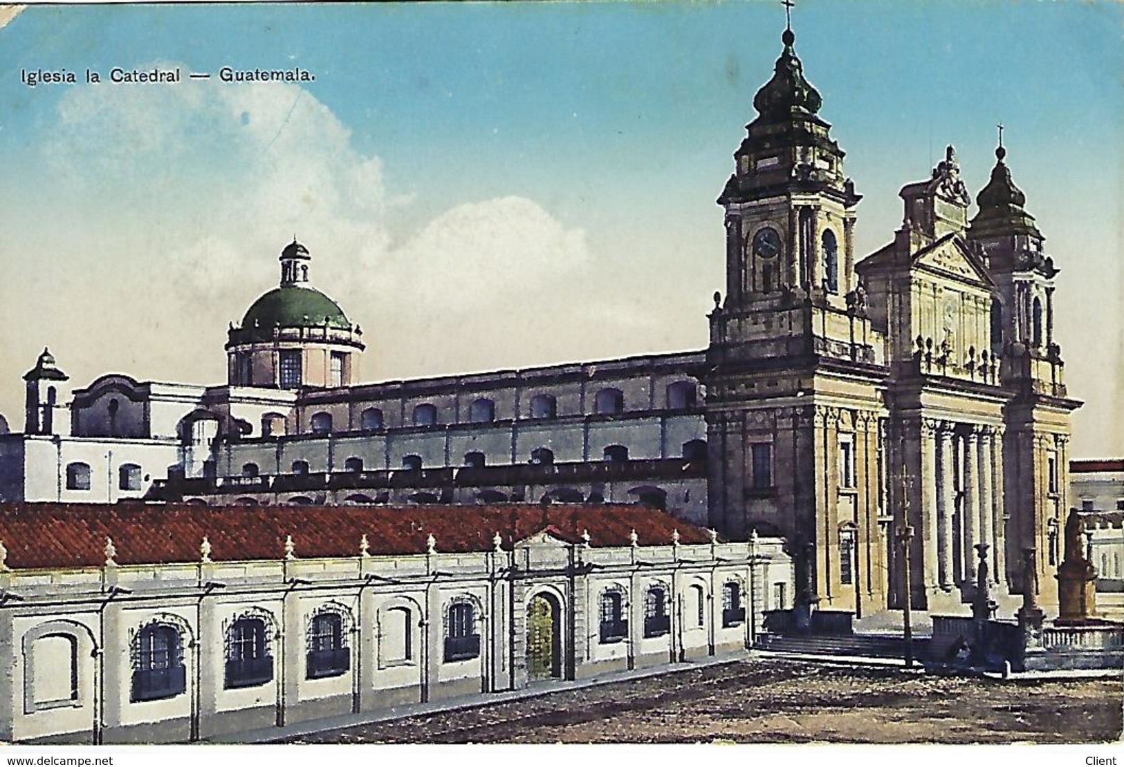 GUATEMALA - Iglesia La Catedral - Guatemale - 1939 - Guatemala