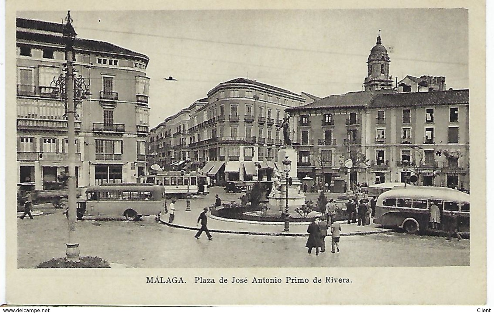 ESPAGNE - MALAGA - Plaza De Jose Antonio Primo De Rivera - - Málaga