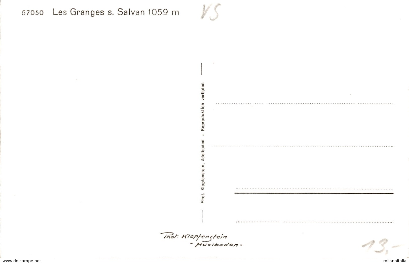 Les Granges S. Salvan (57050) - Granges