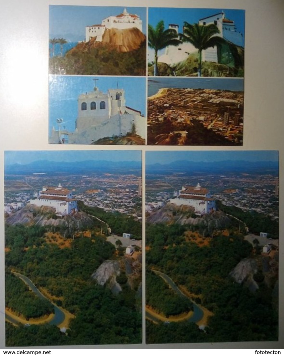 Brasil, Brazil - Vitória - Vila Velha - Convento Da Penha - Lot 3 Cards - Vitória