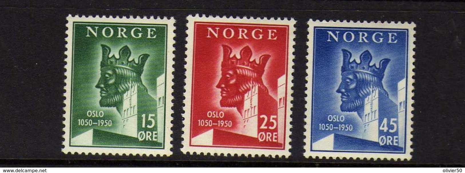 Norvege (1950) - Fondation D'Oslo -    Neufs** - Ungebraucht