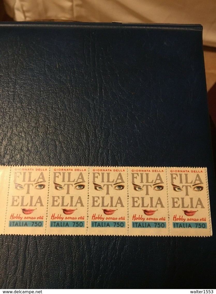 Italia 1992 Libr. "Giornata Filatelia" D.13 1/4 Senza Scritta I.S.P.Z. -Raro - 1991-00: Mint/hinged