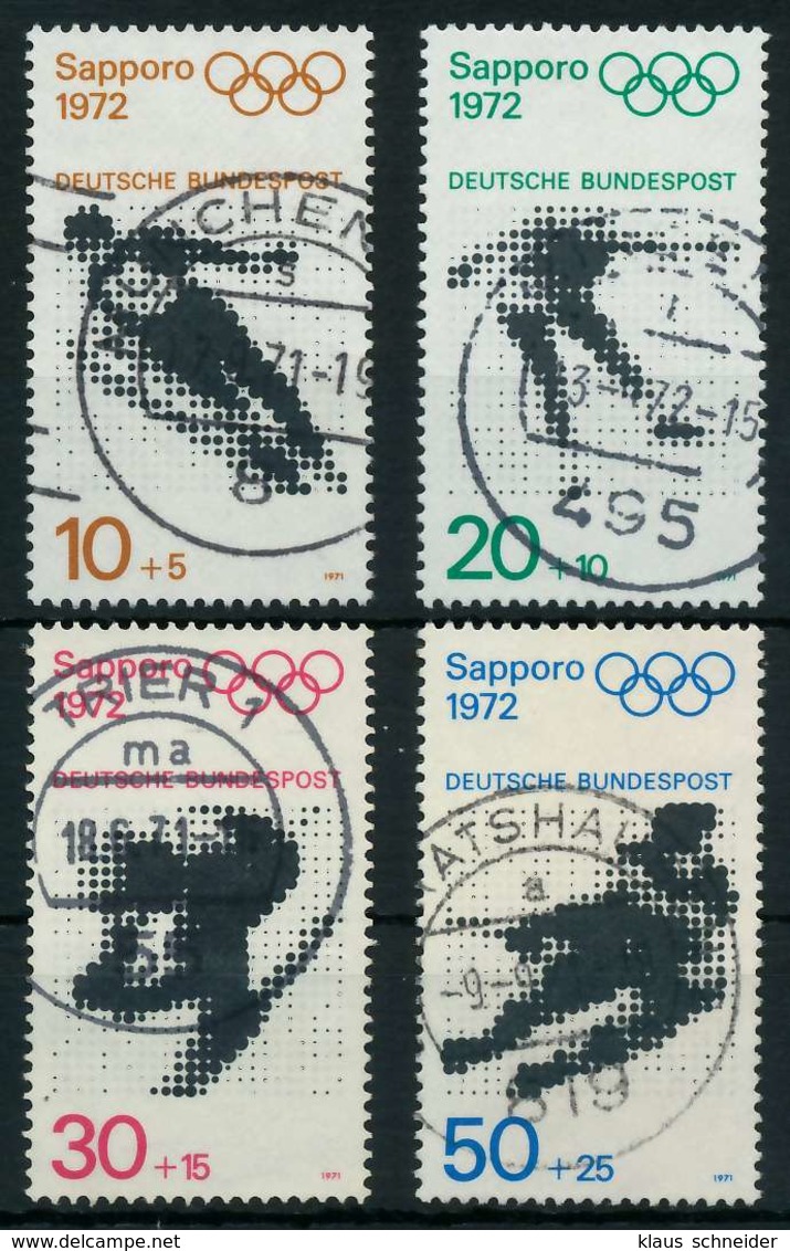 BRD 1971 Nr 680-683 Gestempelt X836AD6 - Used Stamps