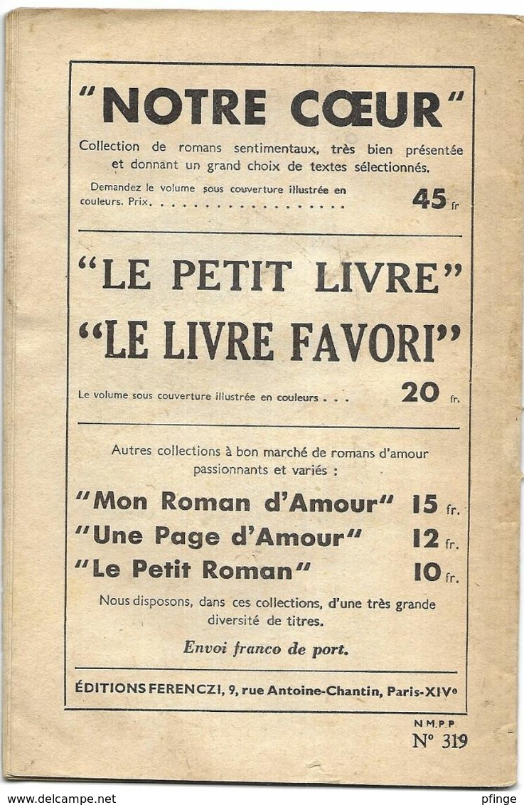 Les Forçats De L'espace Par Maurice Limat - Mon Roman D'aventures N°319 - Other & Unclassified