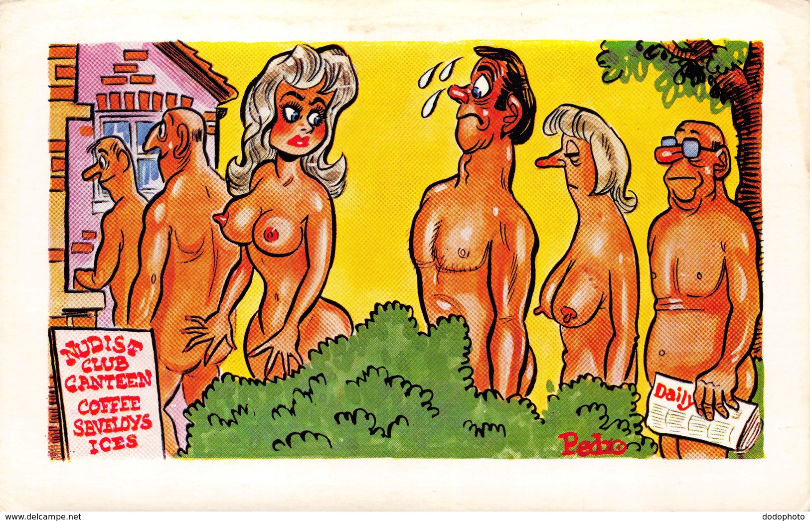 R081930 Nudist Club Canteen Coffee Seveloys Ices. Sunny Pedro Series. 179 - Unclassified