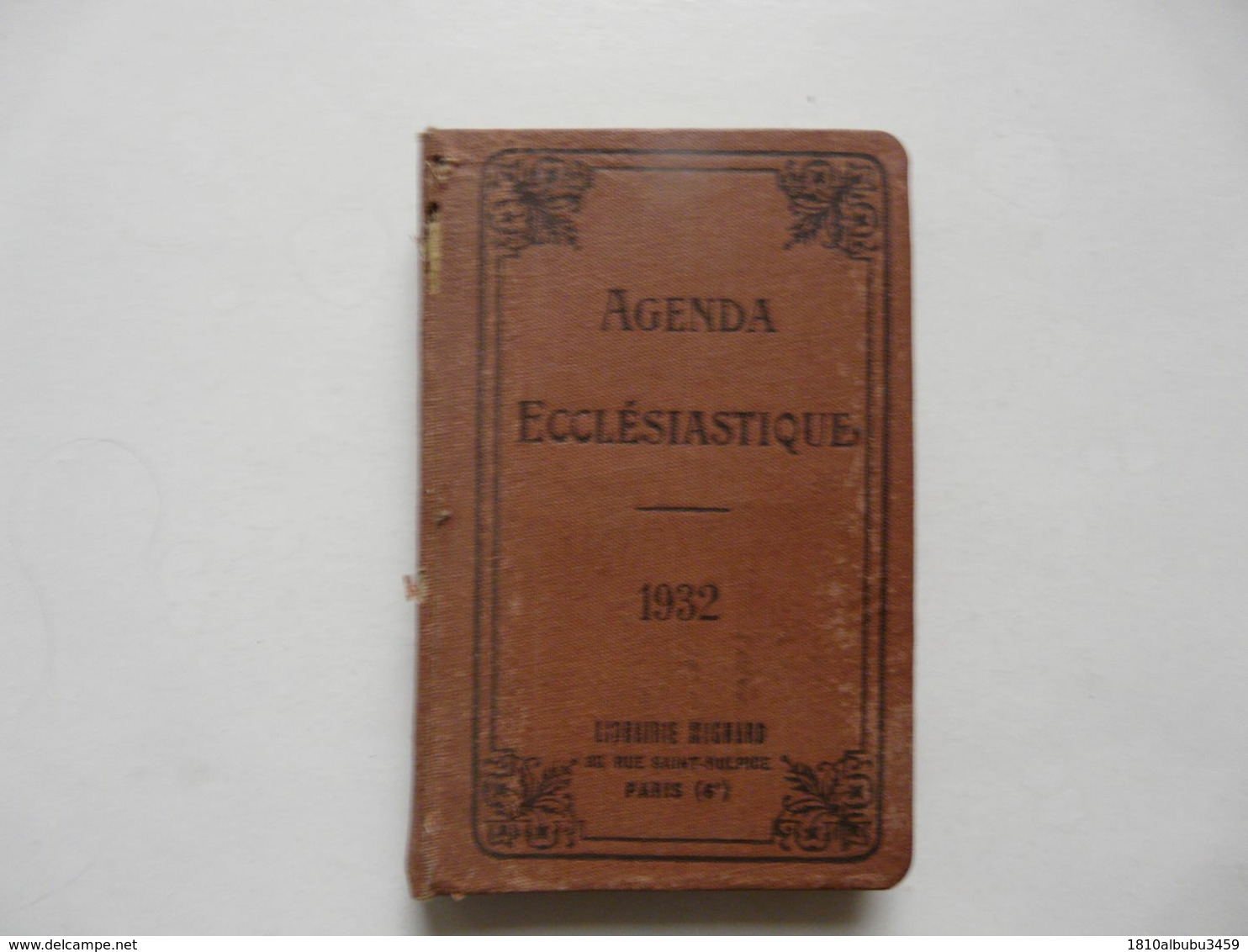 AGENDA ECCLESIASTIQUE - MICHARD 1932 - Other & Unclassified